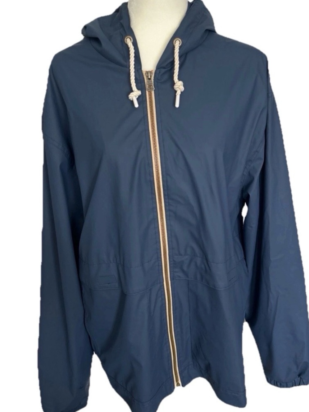 Original Weatherproof Vintage-Light Blue Jacket Raincoat Wind- XL